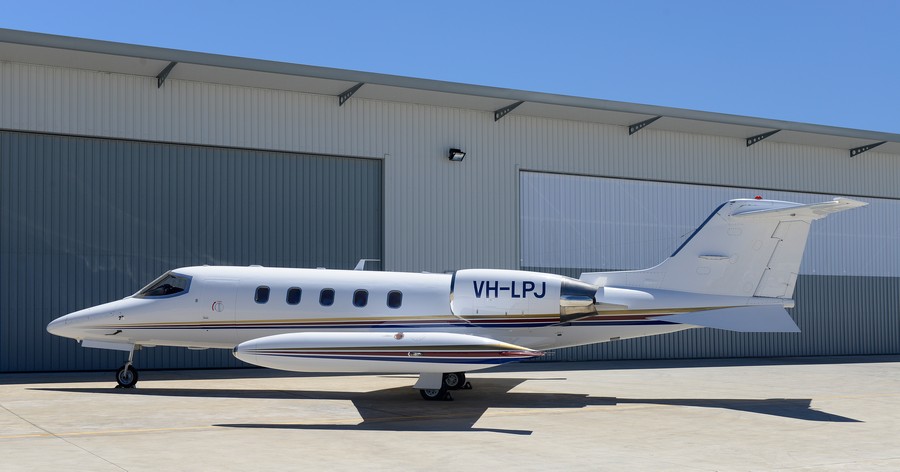 Learjet VH-LPJ air affairs